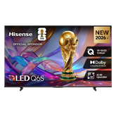 Hisense 215 cm (85 Inch) 4K Ultra HD Smart QLED TV | Quantum Dot Display | Dolby Vision & Dolby Atmos | AI 4K Upscaler | Game Mode Plus | Voice Control | 85Q6S