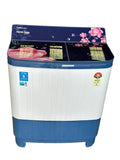 Voltas Beko 8 Kg 5 Star Semi Automatic Top Load Washing Machine (WTT80DBLG/BLSSWH5GBDE) Blue