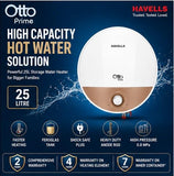 Havells Otto Prime 25L Storage Geyser with Feroglas Tank