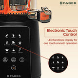 Faber Cold Press Slow Juicer+ Salad Maker, Fsj 200 Bk-M With Powerful 200 Watts Motor, Black