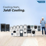 Crompton Ozone Royale Desert Air Cooler 88L – Honeycomb Pads & Humidity Control