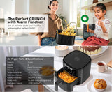 Bosch Crispmaxx Air Fryer 4.0L MAF240B5IN | 1350W Digital Touch Air Fryer with Baking Tray
