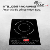 Havells Induction Cooktop Tc 18 1800 Watt (Crystal Glass, Black) (Ghcicdqk180)