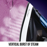 Havells Plush 1600W Steam Iron – Steam Burst, Vertical & Horizontal Ironing, Anti-Drip, Self-Clean & Anti-Calc (Black)