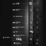 Hisense 139 cm (55 inches) E6N Series 4K Ultra HD Smart LED Google TV 55E6N (Black)