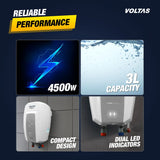 Voltas Insta+ Water Heater 3L, 4.5 kW Instant Water Heater – 3IPBWT (4610027)