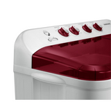 Samsung 8 kg, 5 star, Semi-Automatic Top Load Washing Machine (WT80C4000RR/TL, Air Turbo Drying, LIGHT GRAY,)