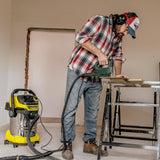 KARCHER WD 6 P S V-30/6/22/T |30 litres Stainless Steel Capacity|Power Socket|Blower Function|6 m Cable with 2.2 m Suction Hose| Efficient Cleaning Wet and Dry Vacuum Cleaner