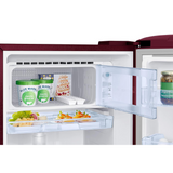 Samsung 189L 5 Star Inverter Direct-Cool Single Door Refrigerator (RR21C2H25RZ/HL,Midnight Blossom Red) Base Stand Drawer ,Free 1 Year Extended warranty