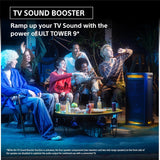 Sony ULT TOWER9(SRS-ULT 900)|Wireless,Bluetooth Party Speaker with Massive Bass,360°Sound&Party Lights,25hr Playtime,Karaoke,TouchPanel,Built in Power Bank,TV Sound Booster,get Wireless Dual ULTMIC1