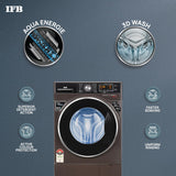 IFB 8 Kg 5 Star Front Load Washing Machine 2X Power Steam (SENATOR MXS 8012, Mocha, In-built Heater, 4 years Comprehensive Warranty)