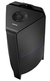 Samsung {MX-T70/XL) Sound Tower High Power Audio, Floor Standing Speaker, Bi-Directional Sound, Water Resistant, Party Lights, Bluetooth Multi-Connection, USB Music Playback (Black)