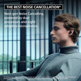 Sony WF-1000XM6 Truly Wireless Noise Cancelling Earbuds with HD NC Processor QN3e, Studio-Quality Sound– Silver