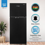 Voltas Beko 283 L Frost Free Double Door 2 Star Refrigerator (Wooden Black, RFF334C / 2WPV100RXBD)
