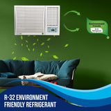Lloyd 2 Ton 3 Star Fixed Speed Window AC (GLW24C3YWSEA, 100% Copper, R32 Refrigerant, Turbo Cooling, Dust Filter, White)
