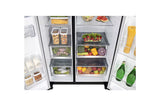 LG 650L Side by Side Refrigerator, Wi-Fi Convertible, DoorCooling+™, Black Mirror Finish, 3 Star GL-B257DBM3