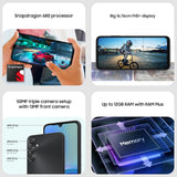 Samsung Galaxy A05s (Black, 6GB, 128GB Storage) | 50 MP Main Camera | Upto 12GB RAM with RAM Plus | Snapdragon 680 | 5000 mAh Battery