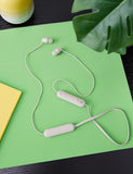 Sony WI-C100 Wireless In-Ear Headphones with 25 Hours Battery Life, DSEE, IPX4 Water Resistance – Cream – WI-C100 Sony India
