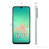 Samsung Galaxy A26 5G (Awesome Mint, 8GB, 128GB) | Awesome Intelligence (AI) | Circle to Search | Gemini Live | FHD+ sAMOLED Display | 50MP OIS Camera | IP67 Rated