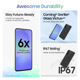 Samsung Galaxy A36 5G (Awesome Black, 12GB, 256GB) | Gemini Live | Awesome Intelligence (AI): Circle to Search, My Filter, Object Eraser | 4nm Snapdragon Processor | Flagship Grade Camera