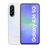 Samsung Galaxy A36 5G (Awesome White, 8GB, 256GB) | Gemini Live | Awesome Intelligence (AI): Circle to Search, My Filter, Object Eraser | 4nm Snapdragon Processor | Flagship Grade Camera