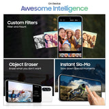 Samsung Galaxy A36 5G (Awesome White, 8GB, 256GB) | Gemini Live | Awesome Intelligence (AI): Circle to Search, My Filter, Object Eraser | 4nm Snapdragon Processor | Flagship Grade Camera