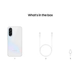 Samsung Galaxy A36 5G (Awesome White, 8GB, 256GB) | Gemini Live | Awesome Intelligence (AI): Circle to Search, My Filter, Object Eraser | 4nm Snapdragon Processor | Flagship Grade Camera
