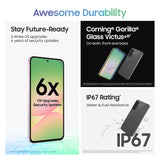Samsung Galaxy A56 5G (Awesome Graphite, 12GB, 256GB) | Metal Frame | Gemini Live | Awesome Intelligence (AI): Circle to Search, Instant Slo-Mo, Auto-Trim, Object Eraser | Flagship Grade Camera