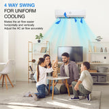 Godrej 1.7 Ton 3 Star, 5 Years Comprehensive Warranty, 4-Way Air Swing Fixed Speed Split AC (Copper, Anti-Dust Filter, 2025 Model, SFC 20STC3-WYP, White)