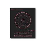 Crompton 2000W Induction Cooktop Touch Panel, Portable Electric Cooktop, Glass Ceramic