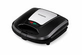 Bingeserve 800 Watts Grill Sandwich Maker | Fixed Grill Plates | Cool Touch Body | Non-Stick Food Grade Coating | Dual LED Indicator | 2 Years Warranty (Black) (BINGESERVE GRILL)