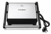 Crompton MaxCrisp 2S 1000W Grill Sandwich Maker with Non-Stick Plates & 2 Slice Capacity