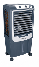 USHA Aerostyle Breeze 35 Air Cooler – 35L, 30cm Fan Blade, Powerful 10m Air Throw, Honeycomb Pads, Ice Chamber, Dust-Free Louvers