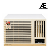 O-General 1.2 Ton 4 Star Inverter Window AC With Super Wave Technology 3-Speed Cooling (2025 Model,AFGB14CHWA-B, White)