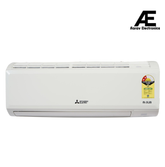 Mitsubishi 1.0 ton 2 Star Fixed Speed Split Air Conditioner (4 WAY SWING, MS-AJZ13VF-DA1, White)