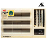 O-General 0.8 Ton 2 Star Fixed Speed Window AC (2025, Model AMGB09BBWA-B, White)
