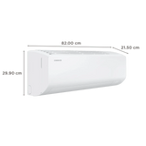 SAMSUNG 5 in 1 Convertible 1.5 Ton 3 Star Inverter Split Smart AC with Voice Assistance (2025 Model, Copper Condenser, AR50F18D1XHNNA)