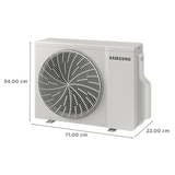 SAMSUNG 5 in 1 Convertible 1.5 Ton 3 Star Inverter Split Smart AC with Voice Assistance (2025 Model, Copper Condenser, AR50F18D1XHNNA)