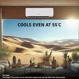 O-GENERAL 1.5Ton BEE 2026 3 Star Rated,Inverter Split AC(Copper,5300W,Powerful Cooling,15m Long Reach Airflow,4 Way Swing,55°C Max,Suitable for 170~200 Sft,ASGG18CPWA-B,White,Free Standard Installation)