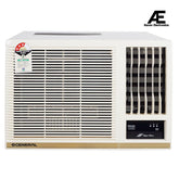 O-General BBAA Series 1.5 Ton 2 Star Window AC With Super Wave Technology 3-Speed Cooling (AXGB18BBAA-B, White)