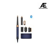 Dyson Airwrap I.D 308F Multi-Styler & Dryer (Prussian Blue/Rose Gold) | Bluetooth, No Heat Damage, 6 Attachments