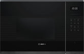 Bosch Series 6 BEL554MH2I Built-In Microwave with Grill, 25L, 900W, Quartz Grill, Touch Control
