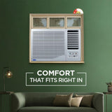 Carrier 2 Ton 2 Star Window Air Conditioner (Estrella GX Series, R32, High Ambient Cooling up to 50°C, Turbo Mode, Energy Saver, Sleep & Dry Mode, Auto Restart, 2026 Model, White) CAW24EC2R36F0