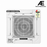 Godrej 2 Ton 2 Star Inverter Cassette AC with 5-in-1 Convertible Cooling, 360° Airflow, Self Clean Technology, R32 Refrigerant & Heavy Duty Cooling (AC 2.0T TR CFC 24M2TG WA 4)