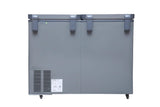 Voltas CVF321DA5-W1-GW 303 Liters Convertible Freezer & Cooler Hard Top Deep Freezer, 5 Star Energy Rated (Grey)