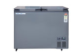 Voltas CVF321DA5-W1-GW 303 Liters Convertible Freezer & Cooler Hard Top Deep Freezer, 5 Star Energy Rated (Grey)