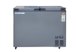 Voltas CVF321DA5-W1-GW 303 Liters Convertible Freezer & Cooler Hard Top Deep Freezer, 5 Star Energy Rated (Grey)
