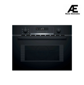 Bosch Built-in microwave oven with hot air 60 x 45 cm Black CMA585MB0I