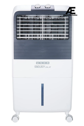 USHA Coolboy DLX Personal Air Cooler for Home with Powerful Blower, Honeycomb Pads, 6m Air Throw & Low Power Consumption (35L, White)