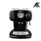 Havells Corretto Coffee Maker 1100W (GHBCMBAK110) | 15 Bar Espresso Machine with Frother, Thermometer Display & Twin Brewing
